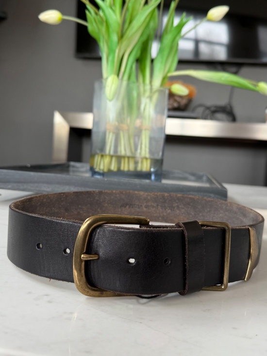 New Linea Pelle Vintage Leather Belt XS main image 10